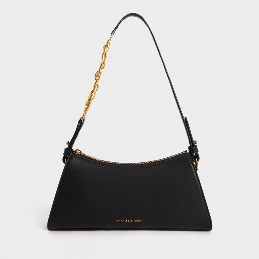 Túi kẹp nách nữ Charles and Keith size 25 mới | Auth - Sing