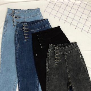 QUẦN JEAN BODY CẠP CAO 5 NÚT