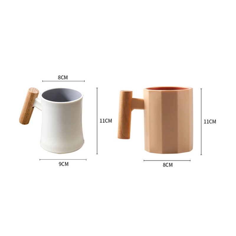 Cốc nhựa đánh răng / đựng bàn chải phong cách Bắc Âu hiện đại tiện dụng