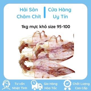 1kg mực khô size 95-100 loại dày, ngọt thịt