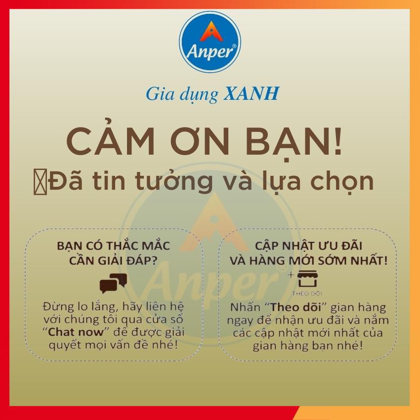 Ly Thủy Tinh Anper 450ml Có Hình Đẹp Cao Cấp Sang Trọng Cốc 4 Cạnh Dễ Thương Có Quai Có Nắp Ly Sinh Tố Đẹp !