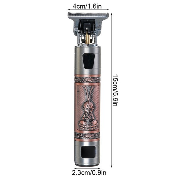 Máy cạo râu Hớt Tóc/Cạo Râu 2021 Mới Với Màn Hình LCD Chuyên Dụng Cho Salon