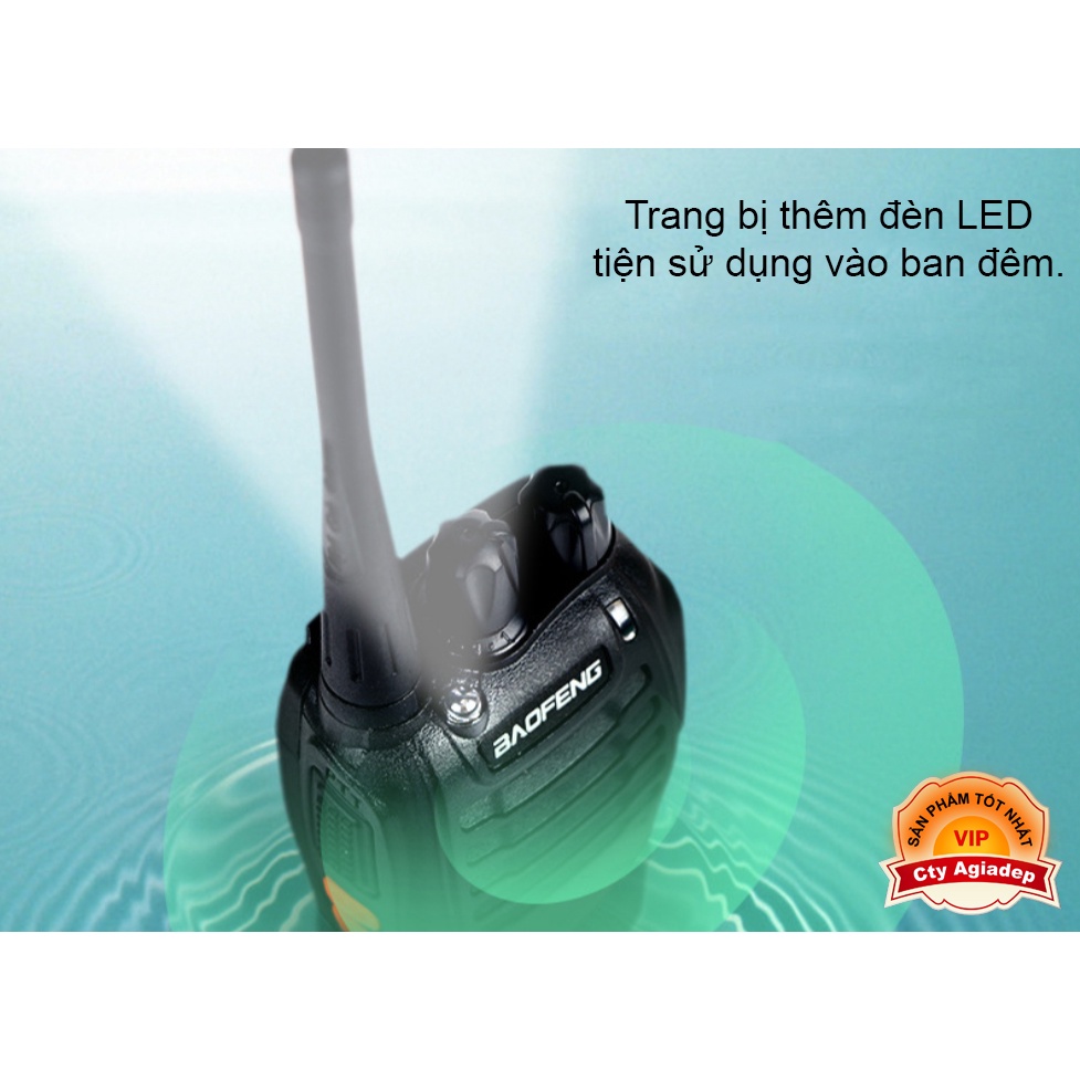 Bộ đàm Baofeng 8S [bán chạy] phổ thông tiện dụng