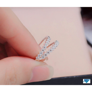 nhẫn nữ bạc 925 đính đá cá tính