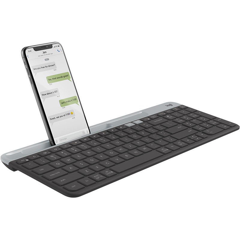 Bàn Phím Bluetooth Logitech K580 Slim Multi Device - Bàn Phím Không Dây Chính Hãng Bảo Hành 1 Năm | BigBuy360 - bigbuy360.vn