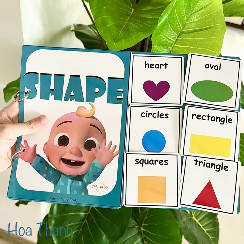 Học liệu bóc dán Cocomelon, em bé JoJo