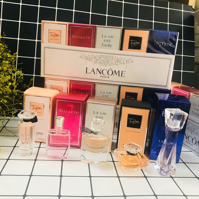 [Giftset]Set Lancome 5 Chai Mini Chính Hãng