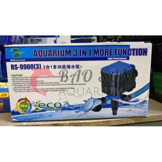 Máy bơm nước rs 9900 30w cho hồ từ 90cm trở lên
