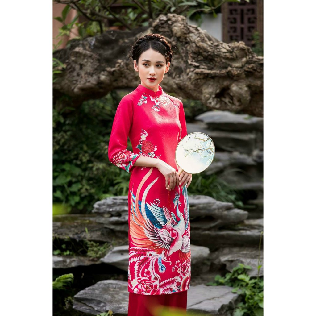 Áo dài cách tân 🎀FREESHIP🎀Áo dài gấm lụa nhiều mẫu đẹp [ao dai nu] | BigBuy360 - bigbuy360.vn