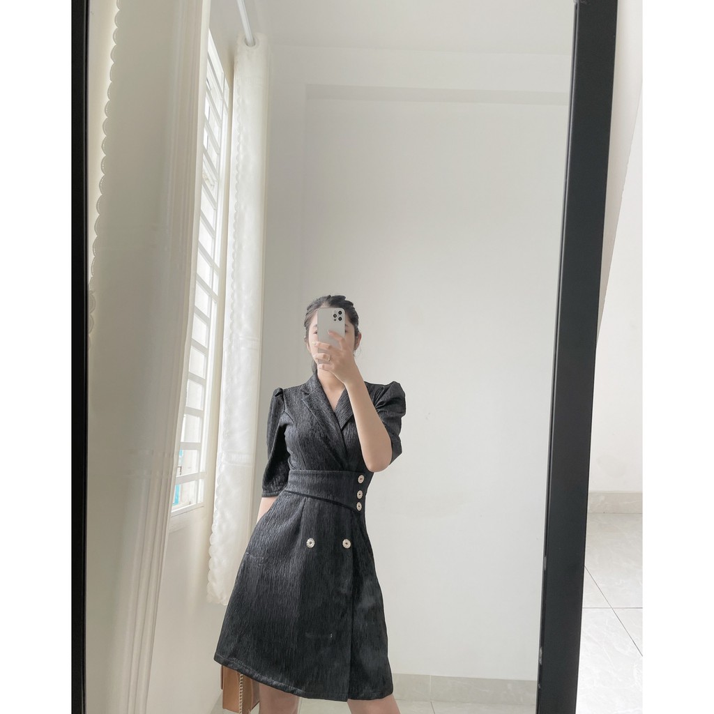 Đầm vest gấm công sở [HÀNG CAO CẤP] | BigBuy360 - bigbuy360.vn