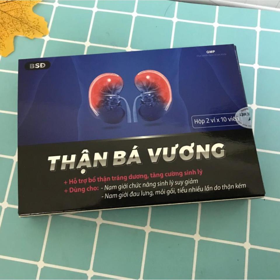 [GIÁ GỐC] Thận Bá Vương hỗ trợ tăng cường sing lý nam - Hộp 20 viên