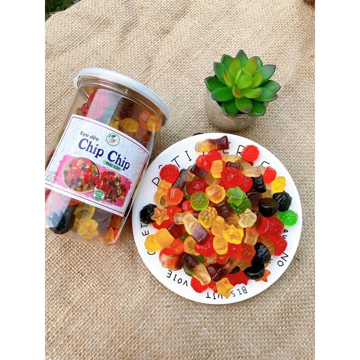 1kg kẹo dẻo chip chip.