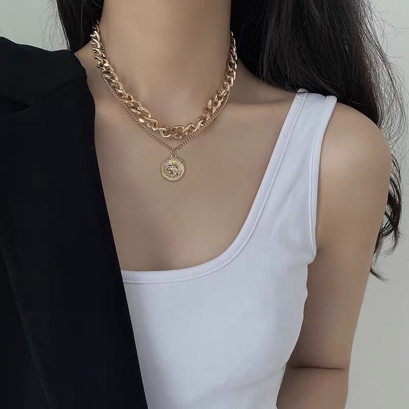 [RẺ VÔ ĐỊCH] CHOKER / VÒNG CỔ VERSACE DÁNG XÍCH MỚI NHẤT