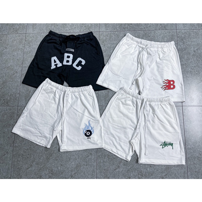 Quần short đùi đi biển mùa hè stussy đầy đủ tem mạc