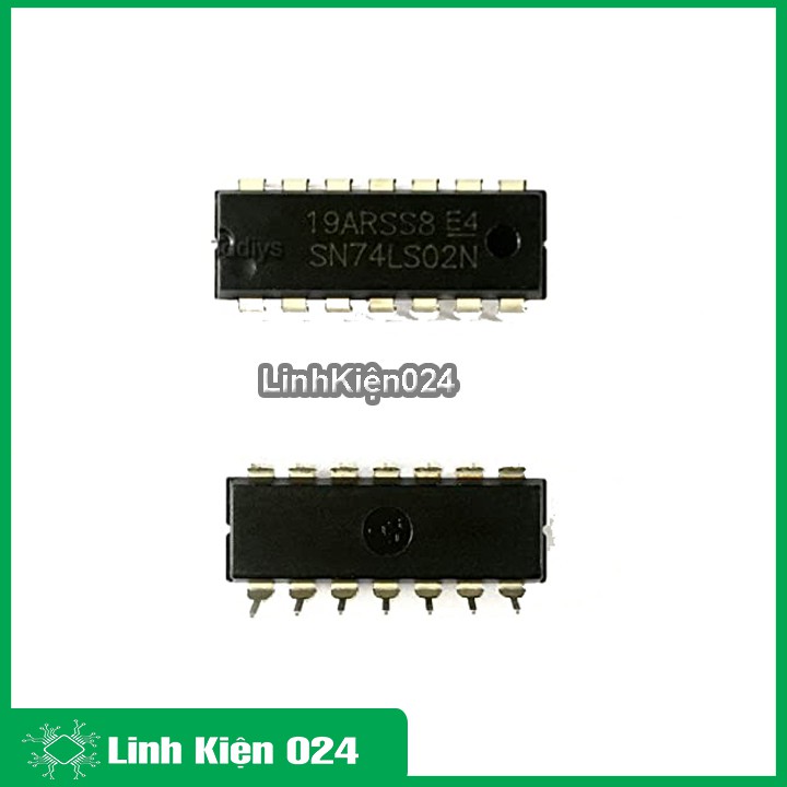 Chíp 74LS02 Quad 2-input NOR Gate DIP14