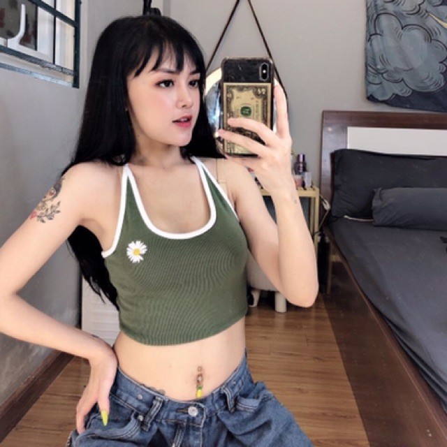 Áo yếm croptop thêu siêu hót_Video | BigBuy360 - bigbuy360.vn