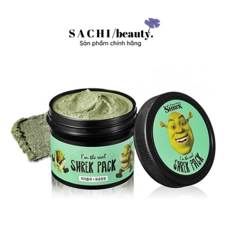 Olive young - mặt nạ đất sét bạc hà làm dịu da dreamworks i'm the real sherk pack