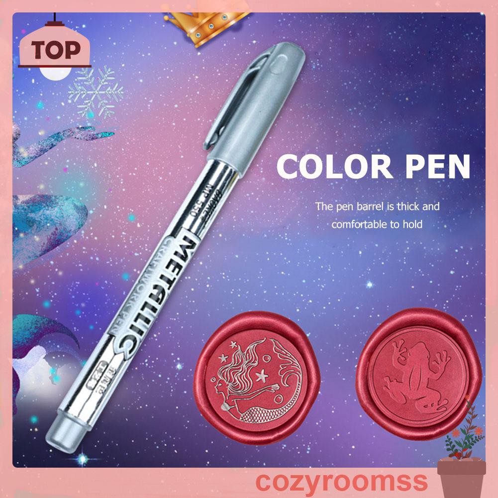 Bút dạ màu sáp Graffiti niêm phong đóng tem vintage DIY trang trí sơn lửa nghệ thuật