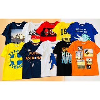 Áo cotton Hm bé trai đại 4-14y