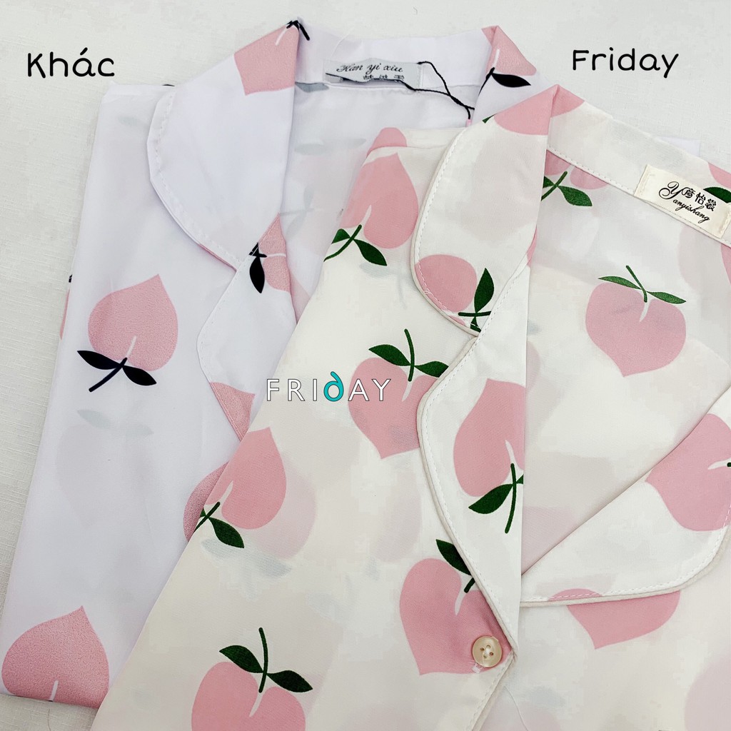 Bộ đồ ngủ pijama hình hoạ tiết đáng yêu Friday | BigBuy360 - bigbuy360.vn