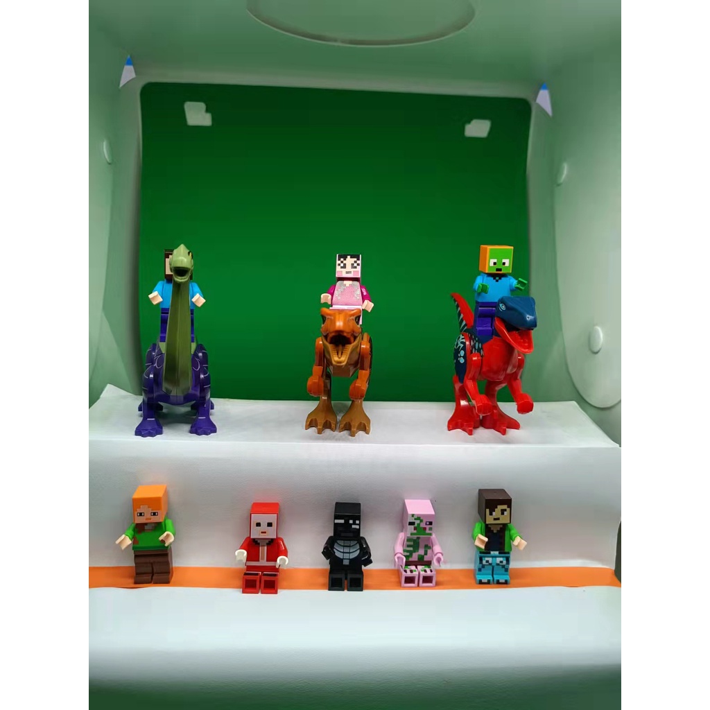 Khối xây dựng khủng long Đồ chơi kỷ Jura Đồ chơi giáo dục Đồ chơi khủng long