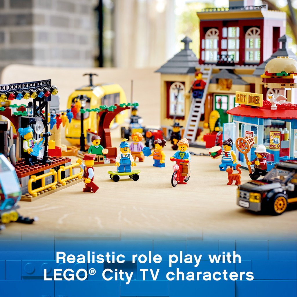 LEGO CITY 60271 Quảng Trường Thành Phố (1517 chi tiết)