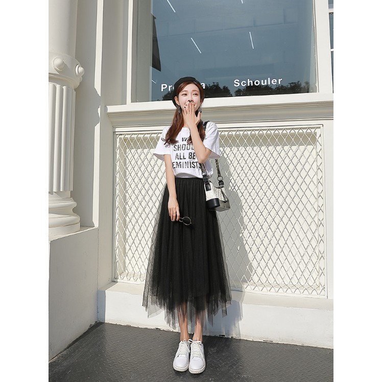 Váy lưới tutu công chúa dễ thương dạo phố VAY61