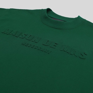 Áo thun Embossed Logo - Forest Green