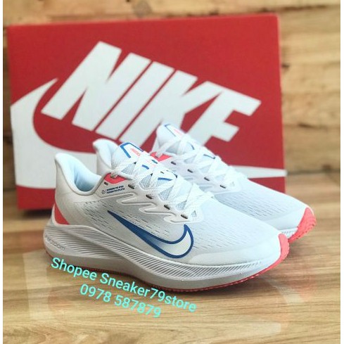 Giày Nike Zoom Winflo 7 (20) White Nữ [Chính Hãng - FullBox] Hình Ảnh Thực Chụp Tại Sneaker79store