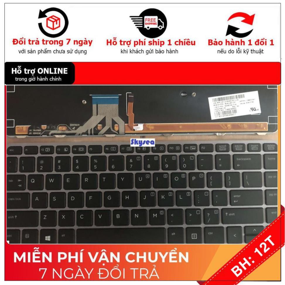 [BH12TH] ⚡Bàn phím laptop HP EliteBook Folio 1040 G1,1040 G2