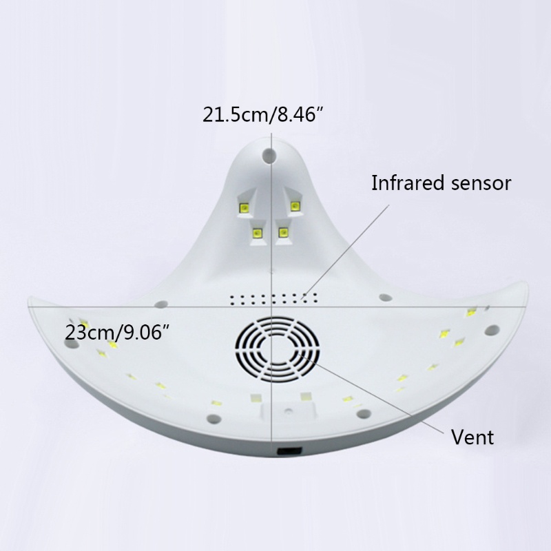 Đèn LED Hong Khô Sơn Móng Tay Bằng Tia UV 48W 10s 30s 60s 99s