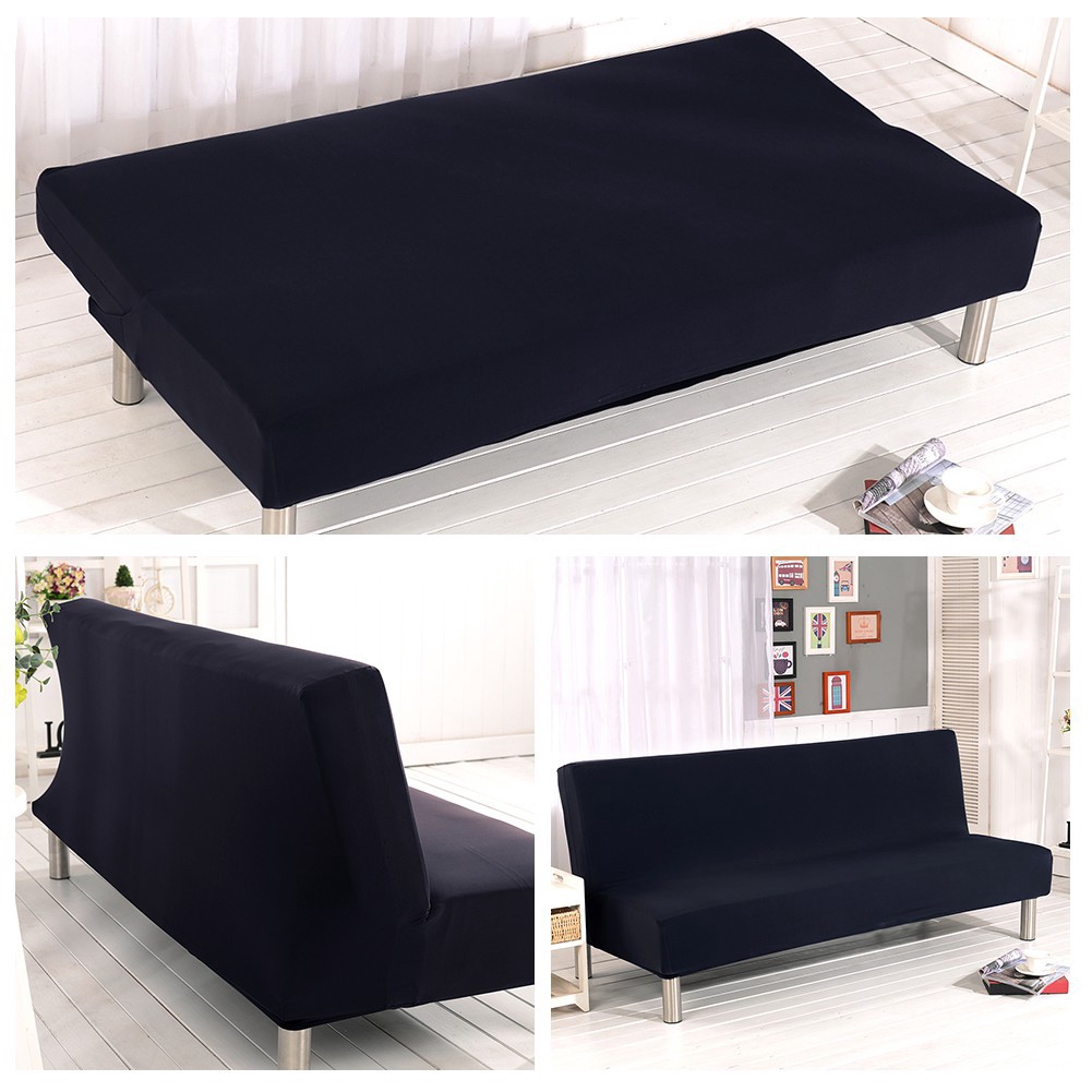 Vỏ bọc phủ sofa màu trơn có thể gập lại 160-190CM