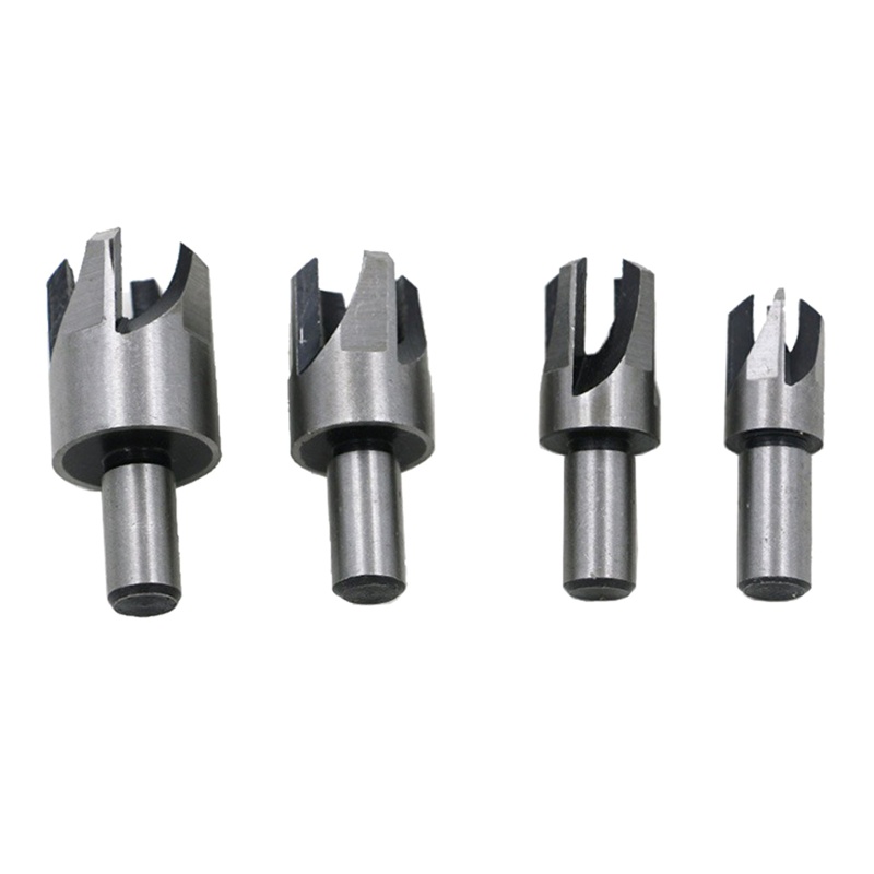 Set 4 Mũi Khoan Lỗ 6mm 10mm 13mm 16mm Chuyên Dụng Cho Thợ Mộc
