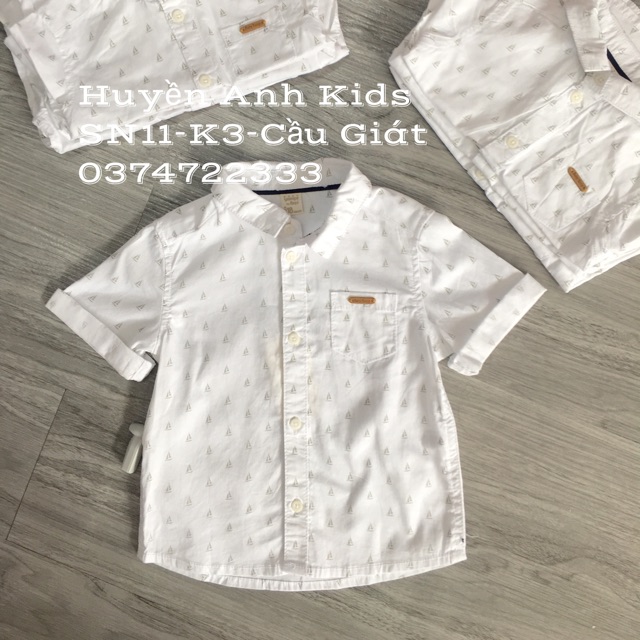 Sơ mi bé trai