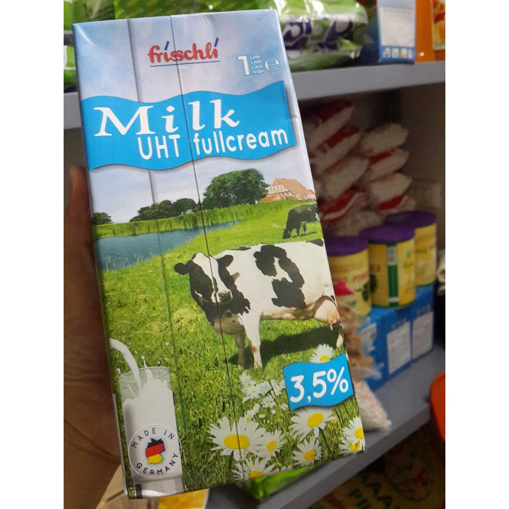 Sữa tươi nguyên kem của Đức