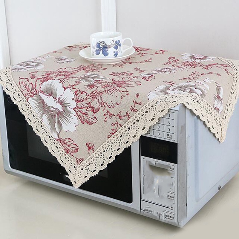 Khăn Trải Bàn Vải Lanh In Họa Tiết Phong Cách Châu Âu Đa Năng