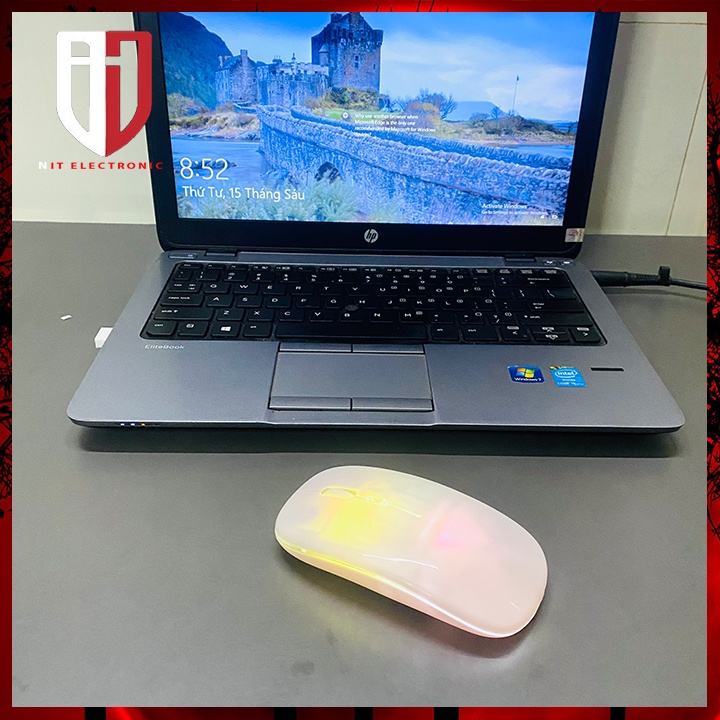 Chuột không dây máy vi tính pin sạc SIlent Wireless mouse mini chuột game gaming led RGB