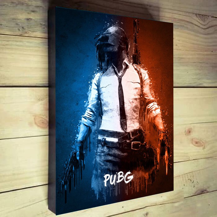 Tấm Áp Phích Treo Tường In Hình Nhân Vật Game Pubg Độc Đáo