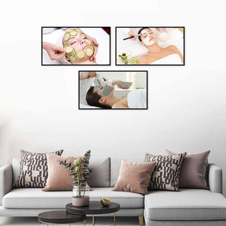[HÀNG LOẠI I] - Bộ Tranh Decal Dán tường Trang trí Spa, Salon Tóc, Tiệm Nail, Massage, Thẩm mỹ viện - Viet Decor
