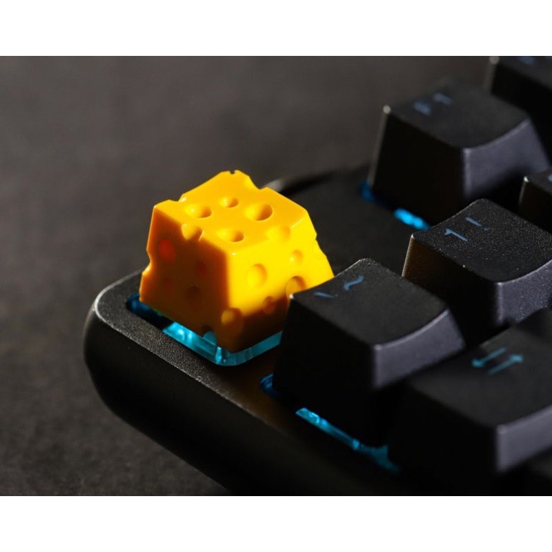 ✨ Cheese keycap- nút bàn phím phô mai🧀