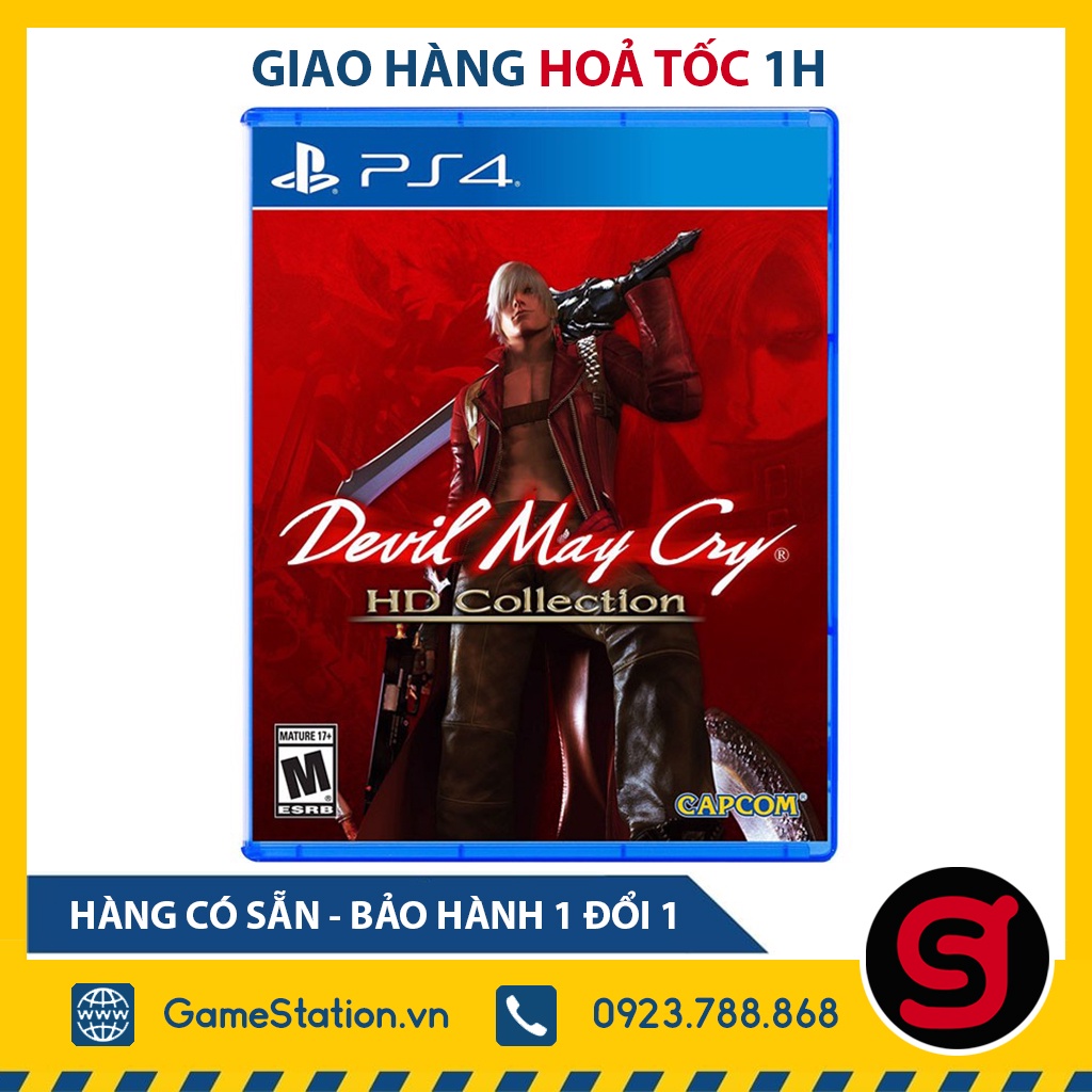 Đĩa PS4 Mới: Devil May Cry HD Collection