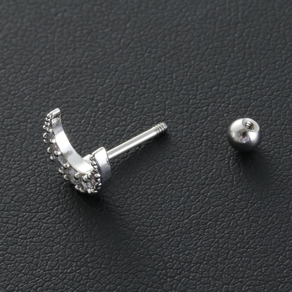 Khuyên xỏ cơ thể bằng thép y tế thời trang cho nữ