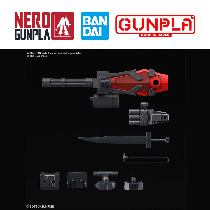 Mô Hình Lắp Ráp Bandai Gunpla HG BB 1/144 Gouf Crimson Custom