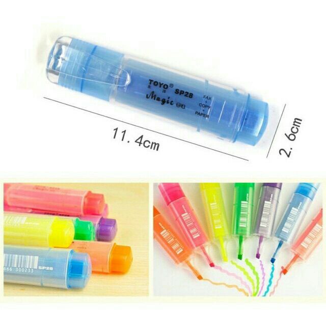 Bút dạ quang TOYO SP28 nhiều màu lựa chọn