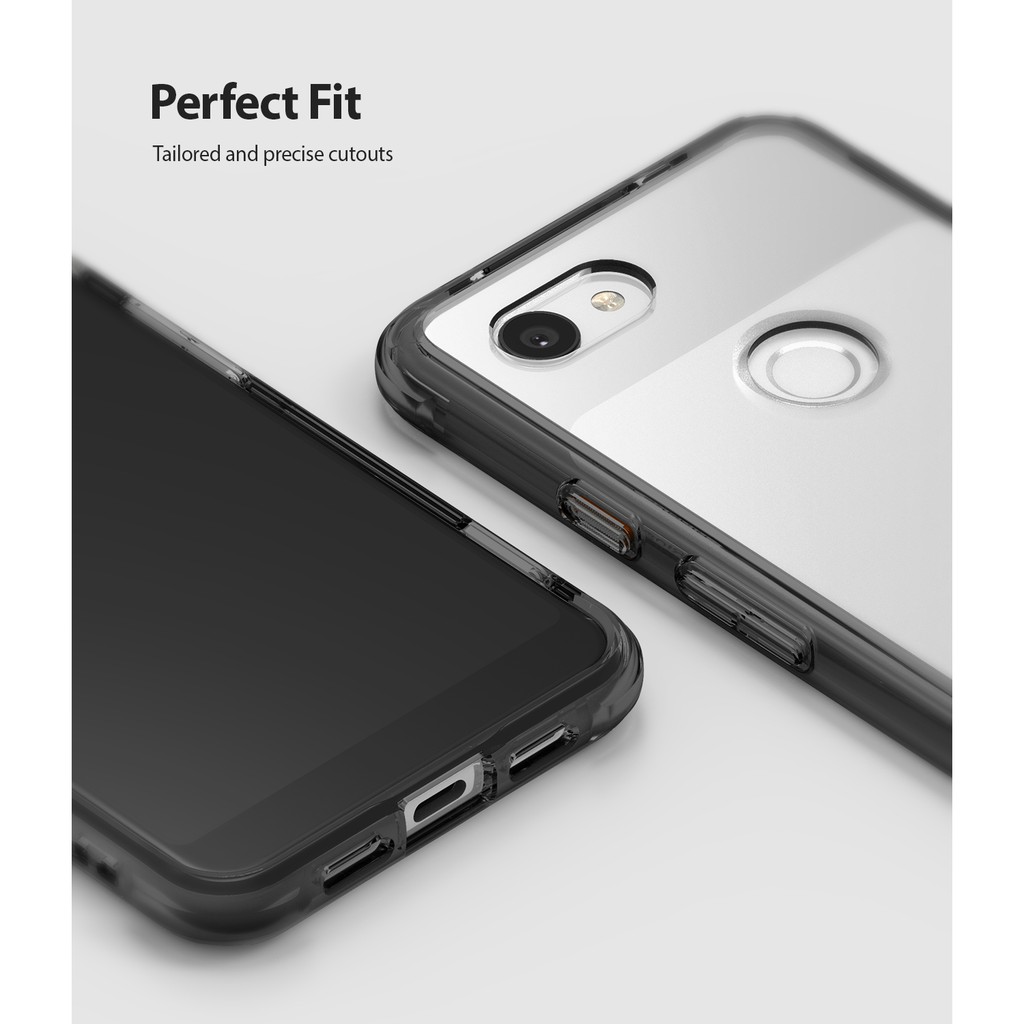 Ốp điện thoại Ringke Fusion dạng tinh thể cứng trong suốt tự nhiên cho Google Pixel 3a XL Pixel 3a Pixel 3