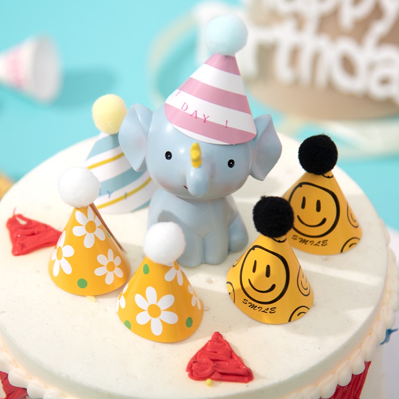 Hộp Đựng Bánh Sinh Nhật Mini Hình Gấu Dễ Thương