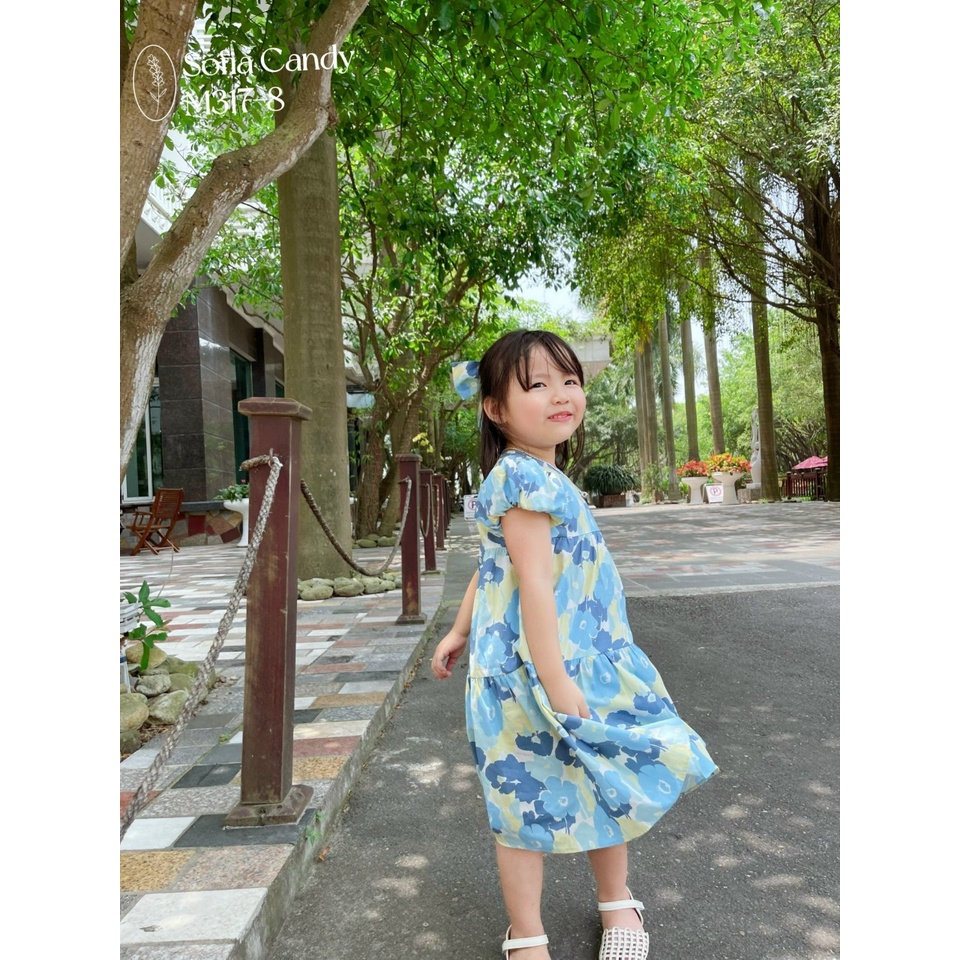 Váy hoa Sofia Candy cho bé gái từ 1 đến 10 tuổi