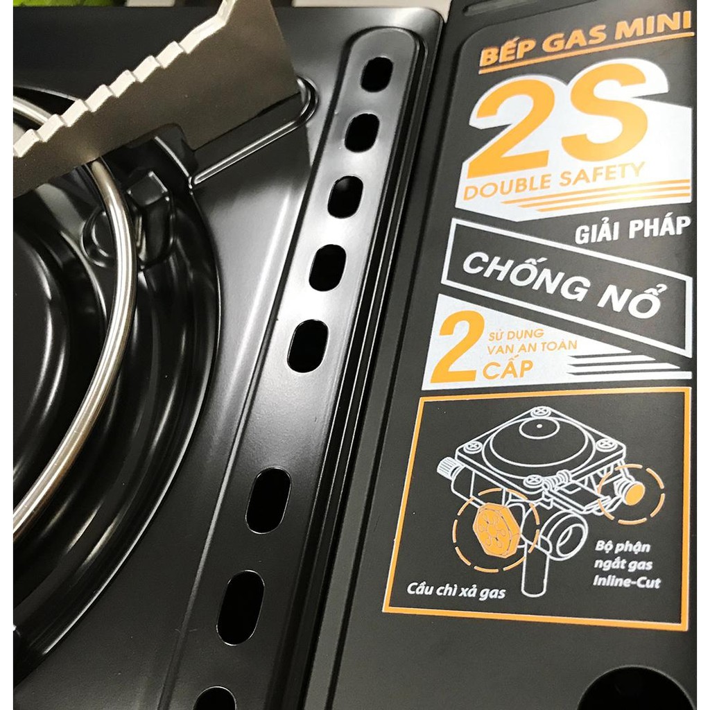 Bếp Ga Mini Chống Nổ Namilux PL-1921PF - VN /2021PF Màu Ngẫu Nhiên