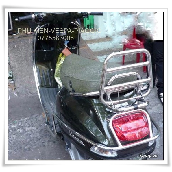 Baga Tựa Lưng Cho Vespa LX S