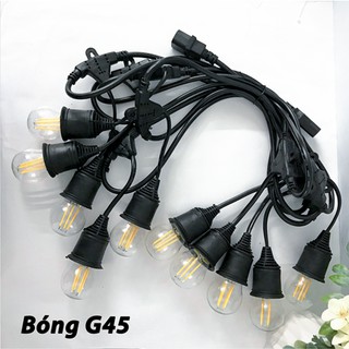 Bóng Đèn LED  EDISON Giả Sợi Đốt G45, Đuôi E27, 4W